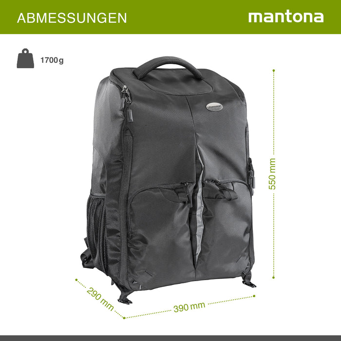 Mantona Zaino per drone e fotocamera universale