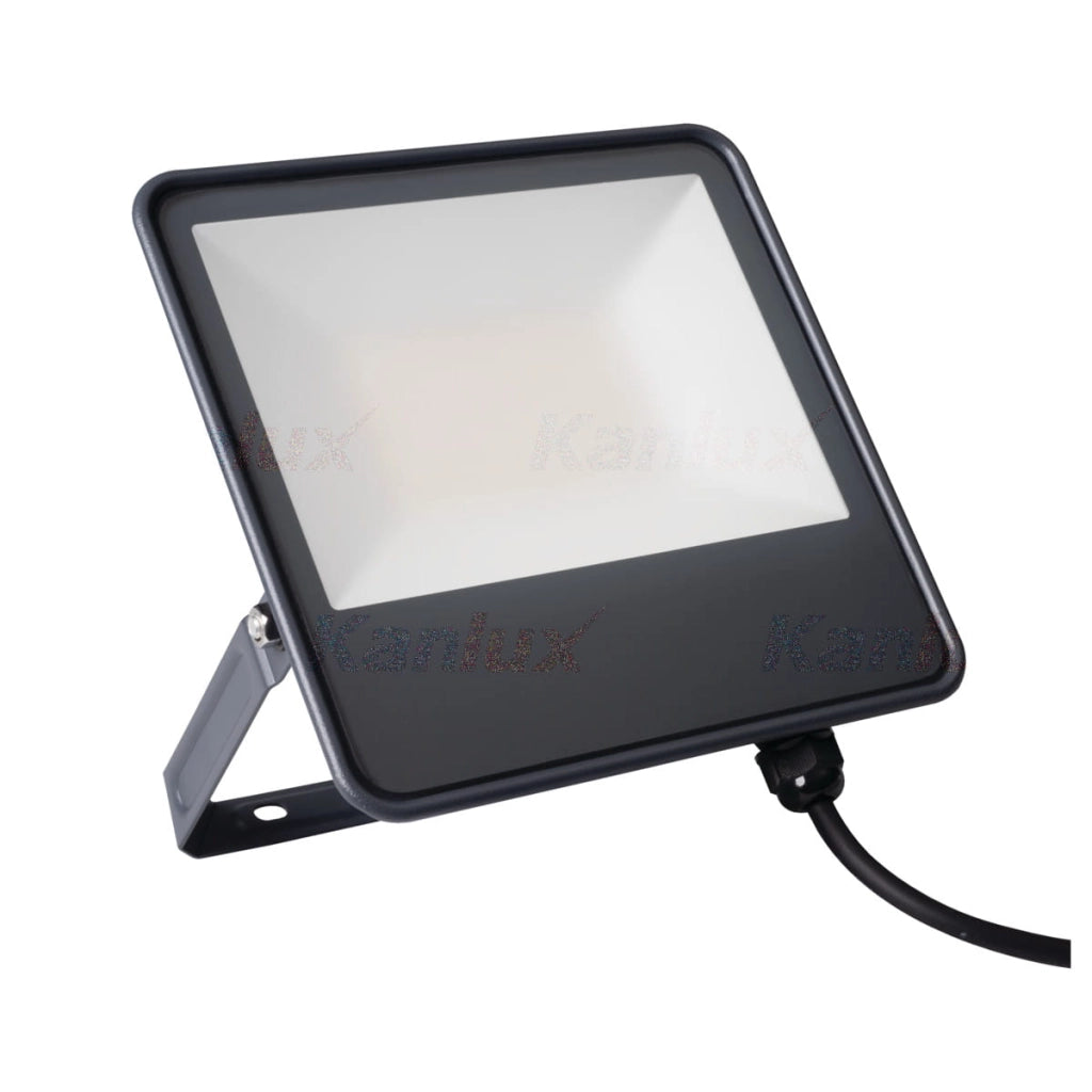 Faro LED esterno Kanlux IQ 50W 4000K IP65 6000lm nero