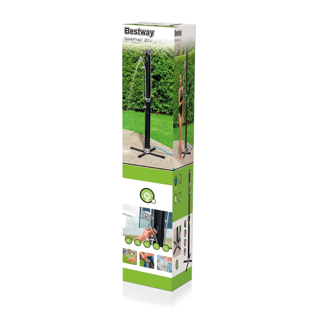 Bestway Doccia da Esterno Solar Flow Nera 20 L 3202713