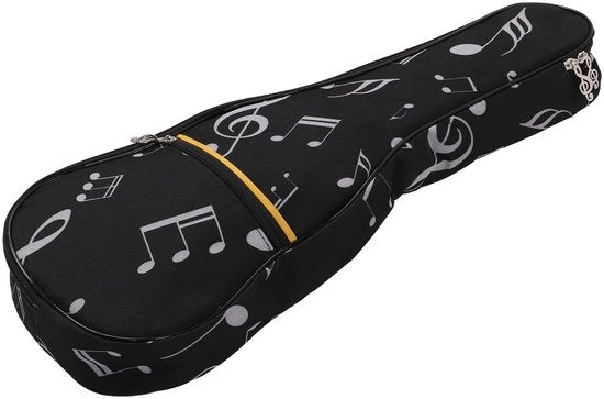 Cassa per Ukulele Impermeabile - Cinturino Regolabile - Tasca Anteriore con Cerniera - Leggero - Sostenibile - Materiale di Alta Qualità Oxford - Custodia per Ukulele