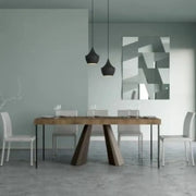 Consolle allungabile 90x40/196 cm Diamante Small Premium noce telaio orso