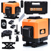 Livella Laser Rosfix Orange Tiger ROT12L – 12 Linee 360° | Precisione 0,2 mm/10 m, IP54, -20°C a 50°C