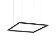 Sospensione Moderna Oracle Alluminio-Materie Plastiche Nero Led 33W 3000K