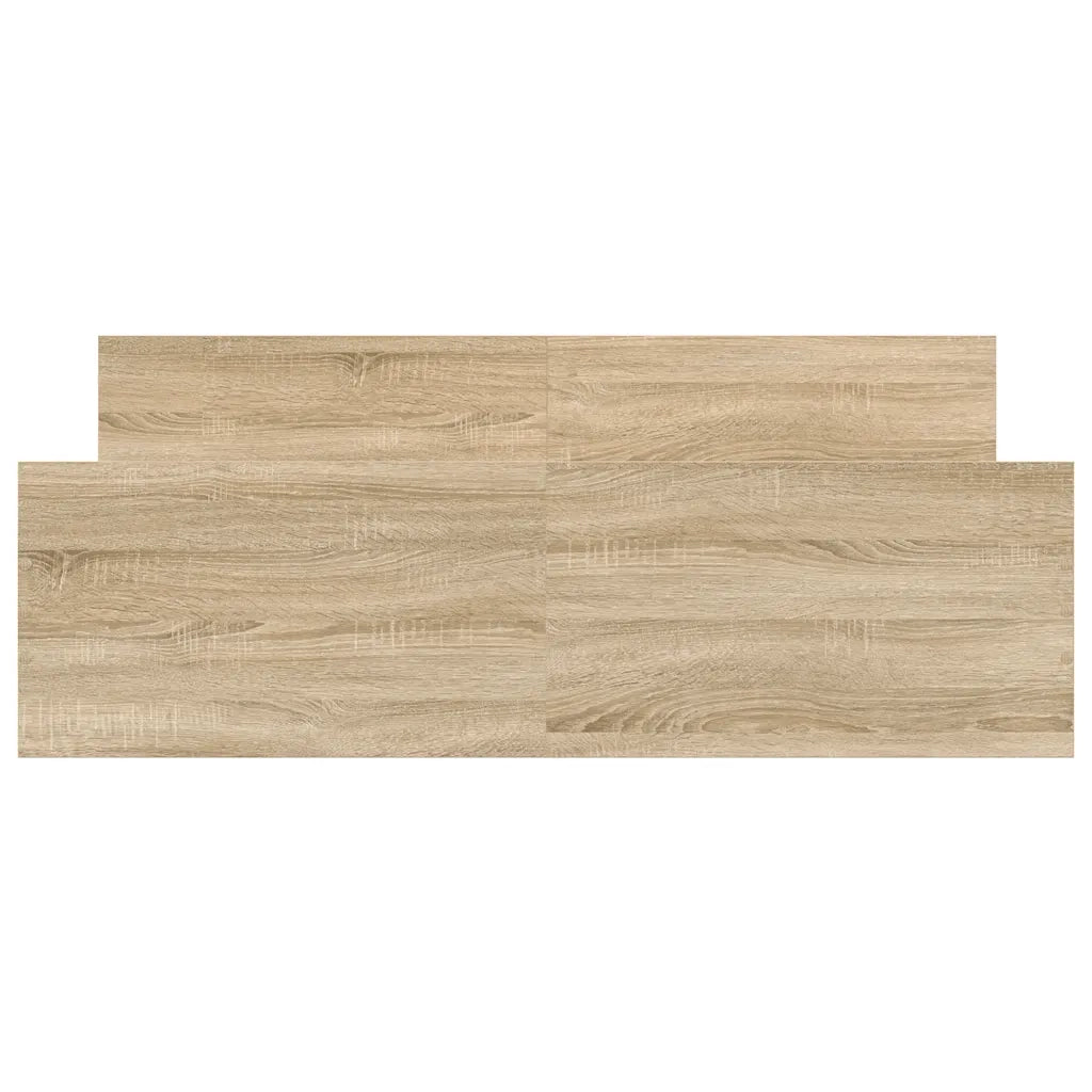 Giroletto con Testiera e Pediera Rovere Sonoma 150x200 cm