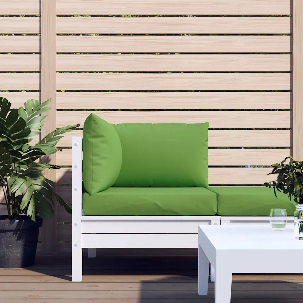 Cuscini per Pallet 3 pz | Cuscini per sedie Verde M¨¦lange in Tessuto