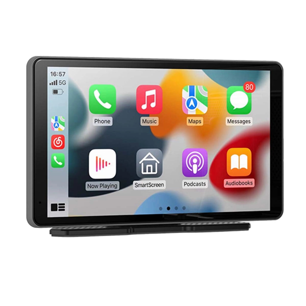 Schermo CarPlay Android Auto Tattile da 7 Pollici per GPS Chiamate e Messaggi Nero URBAN FACTORY