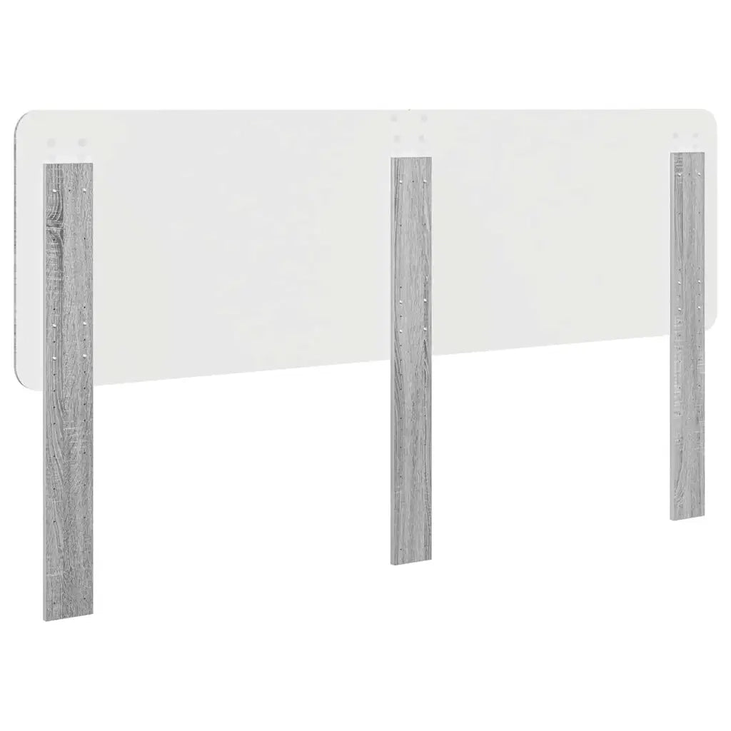 Testiera-Testata-Testiera Decorativa Grigio Sonoma 200 cm Legno multistrato 167727