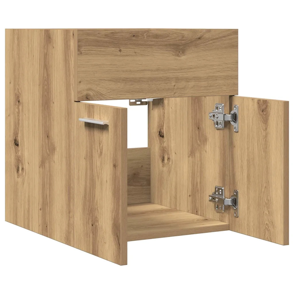 Mobile Lavabo Bagno Artigianale 41x38,5x46 cm in Truciolato