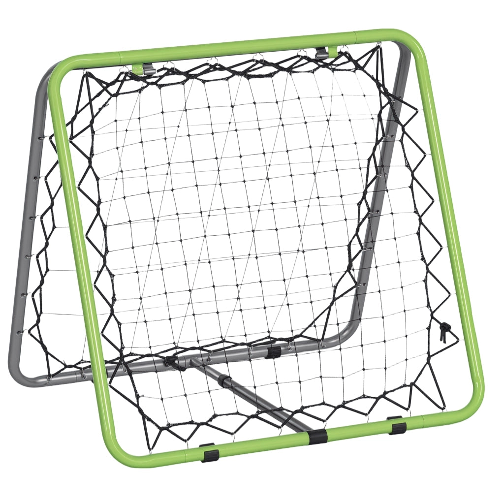 Rimbalzino per Calcio e Baseball ¨C Minimal ¨C Verde e Nero 75x75x64 cm