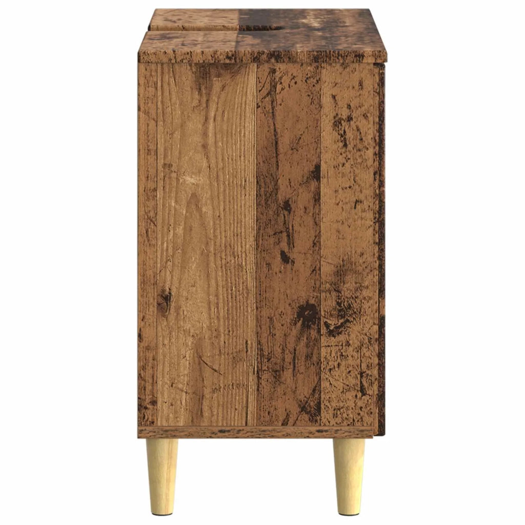 Armadio per Lavabo da Bagno ARNHEM Legno antico 896573