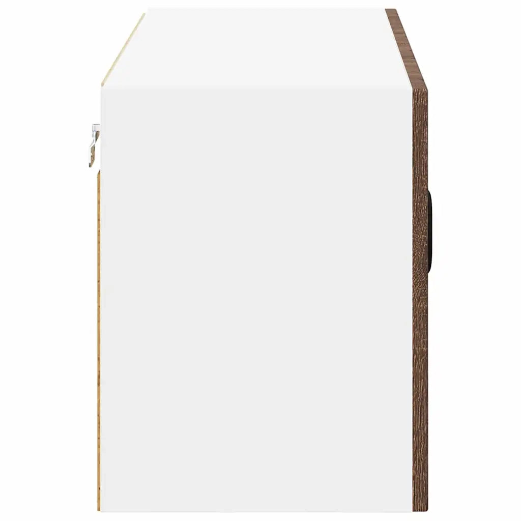 Armadietto a muro LUCCA Rovere Marrone 80 x 31 x 40 cm