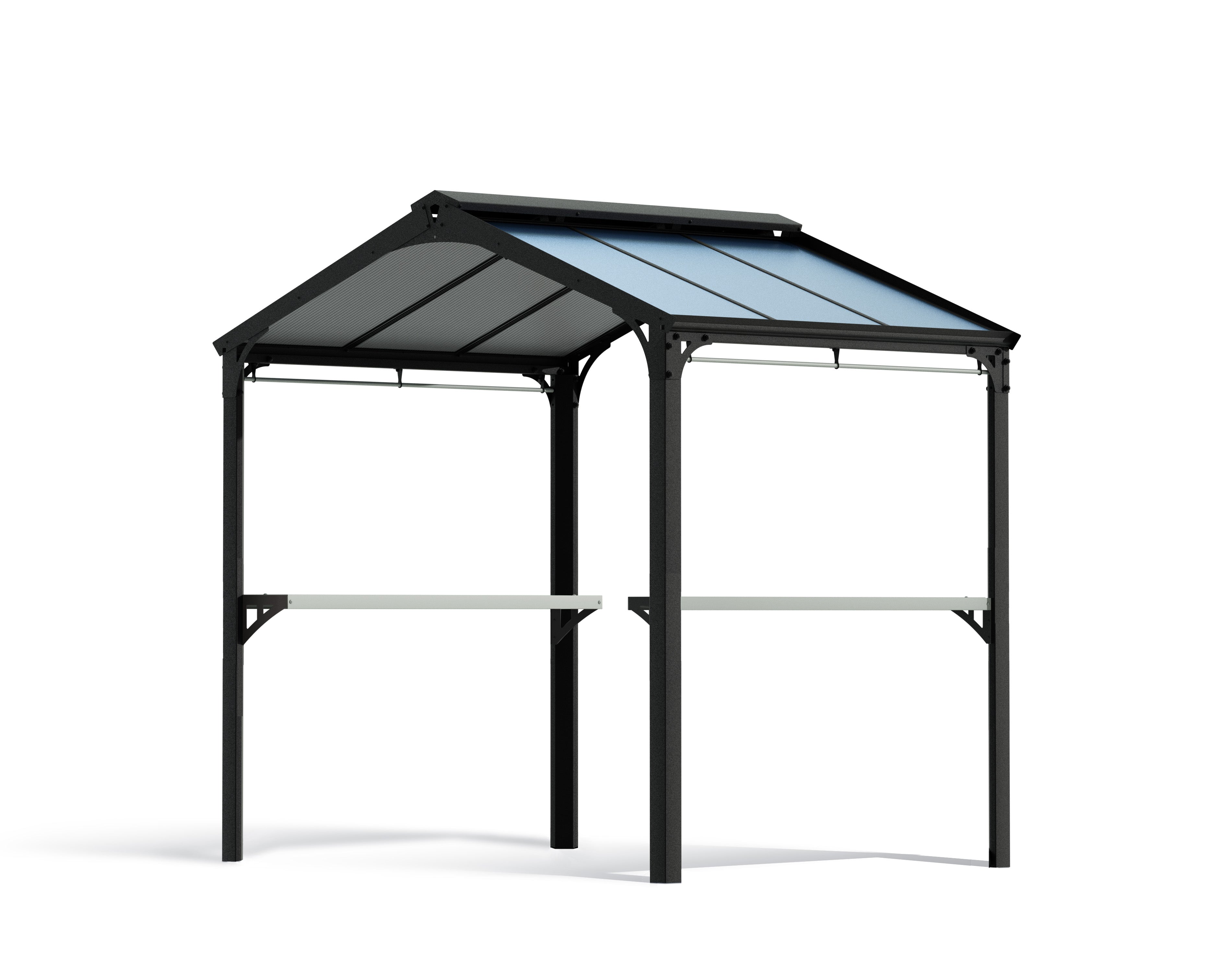 Canopia Austin Gazebo per Barbecue in Alluminio 1.8X2.4 m