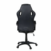 Sedia da Gaming Ergonomica 59x110/120x65 cm in Similpelle Nero/Rosso