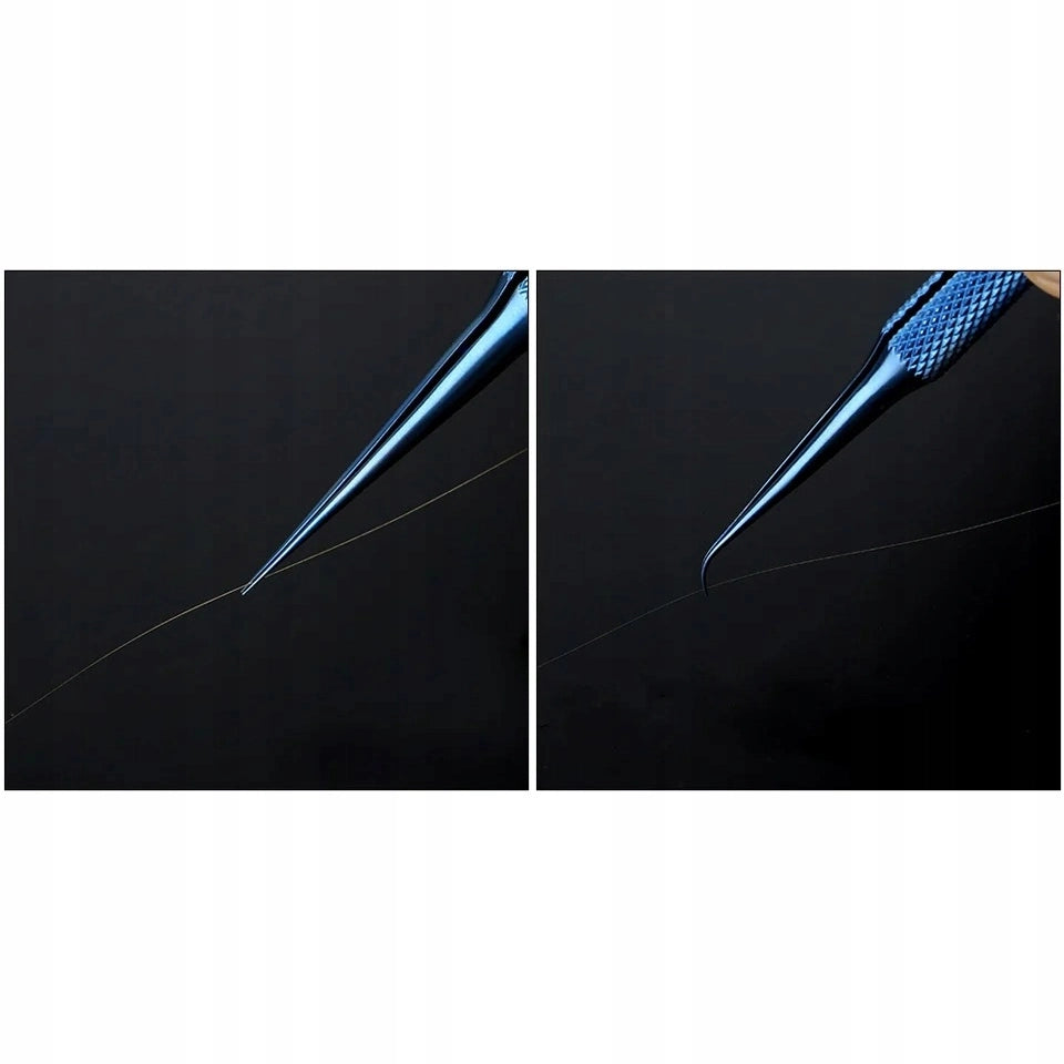 Pinzetta Dritta in Titanio BT-11 – Alta Precisione e Resistenza | Lunghezza 140 mm, Punta 0,15 mm