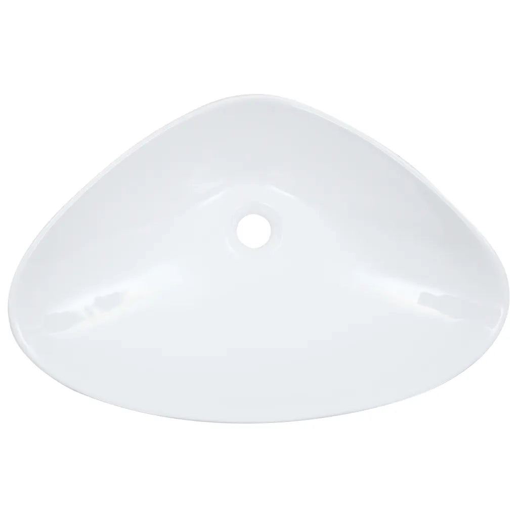 Lavandino 58,5x39x14 cm in Ceramica Bianco 143901