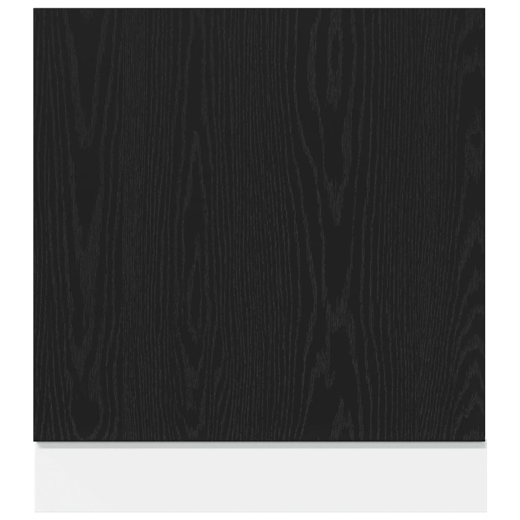 Pannello Lavastoviglie “Lyon” Rovere Nero 60x1,5x67 cm 863151