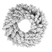 Coroncina monte bonifato innevato cm Ø50