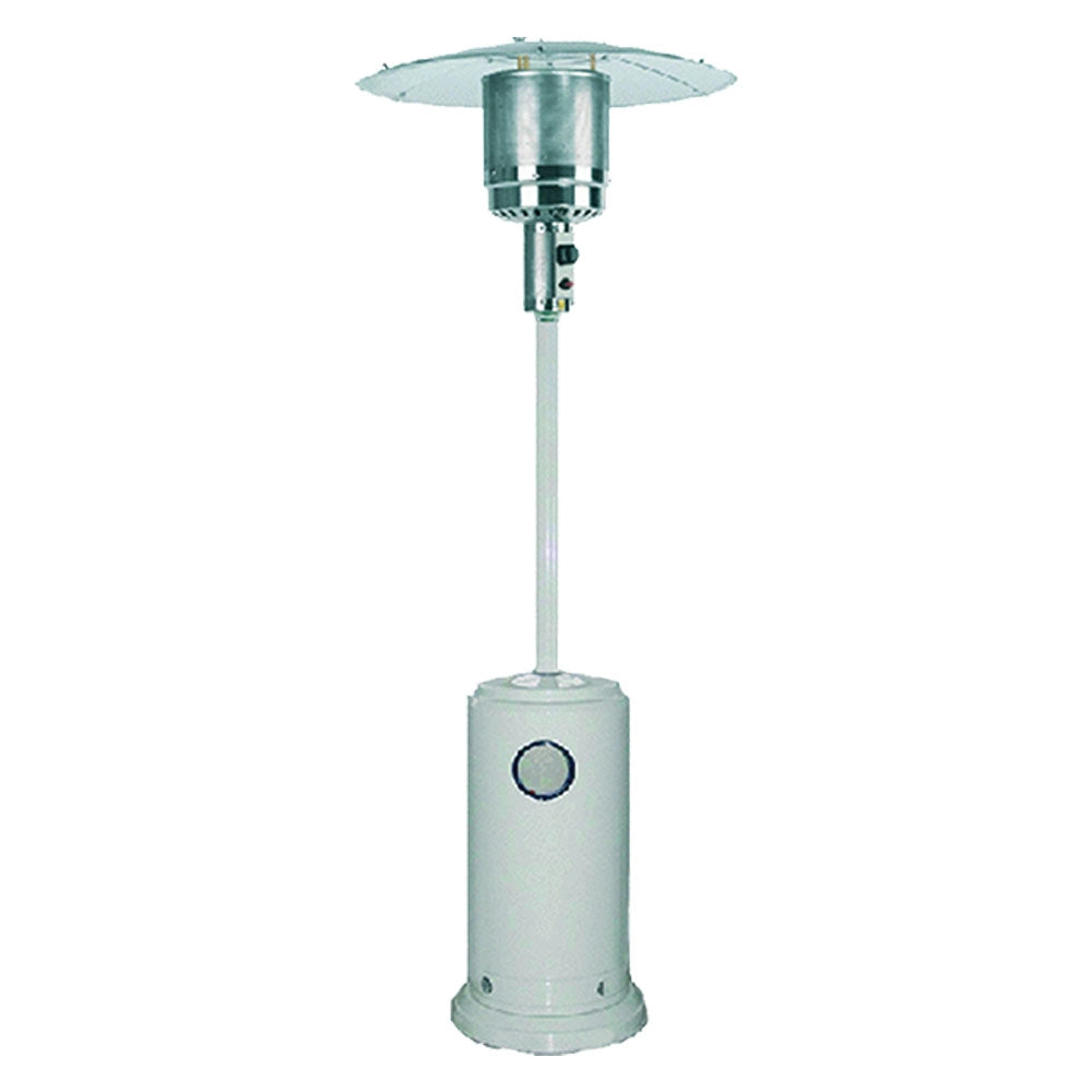 STUFA RADIANTE A FUNGO 10-15 Kw - verniciata bianca  - KASART