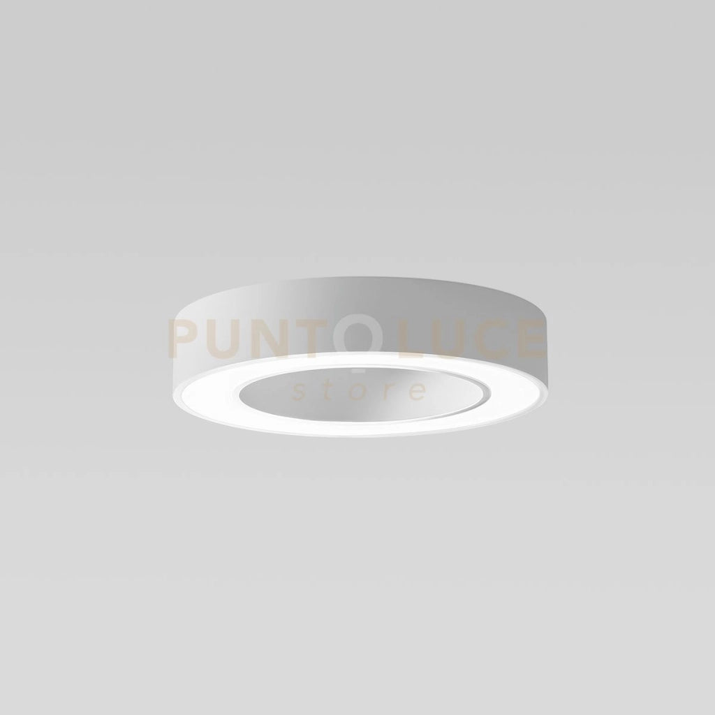FLOR P/P - PLAFONIERA COLORE BIANCO A LED 3000K 2300LM 30W DIMMERABILE D.40CM