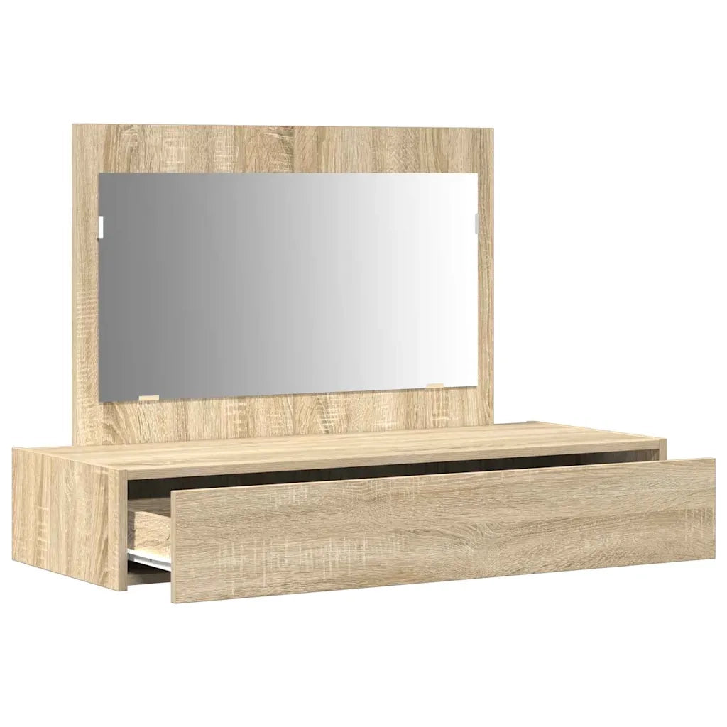 Tavolo da Trucco Marrone 100 x 40 x 70 cm Legno multistrato 865210