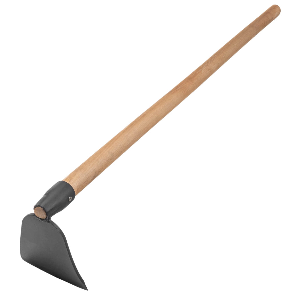 Zappa da giardino forgiata KADAX da 14,5 cm con manico in acciaio di alta qualità per scavare.