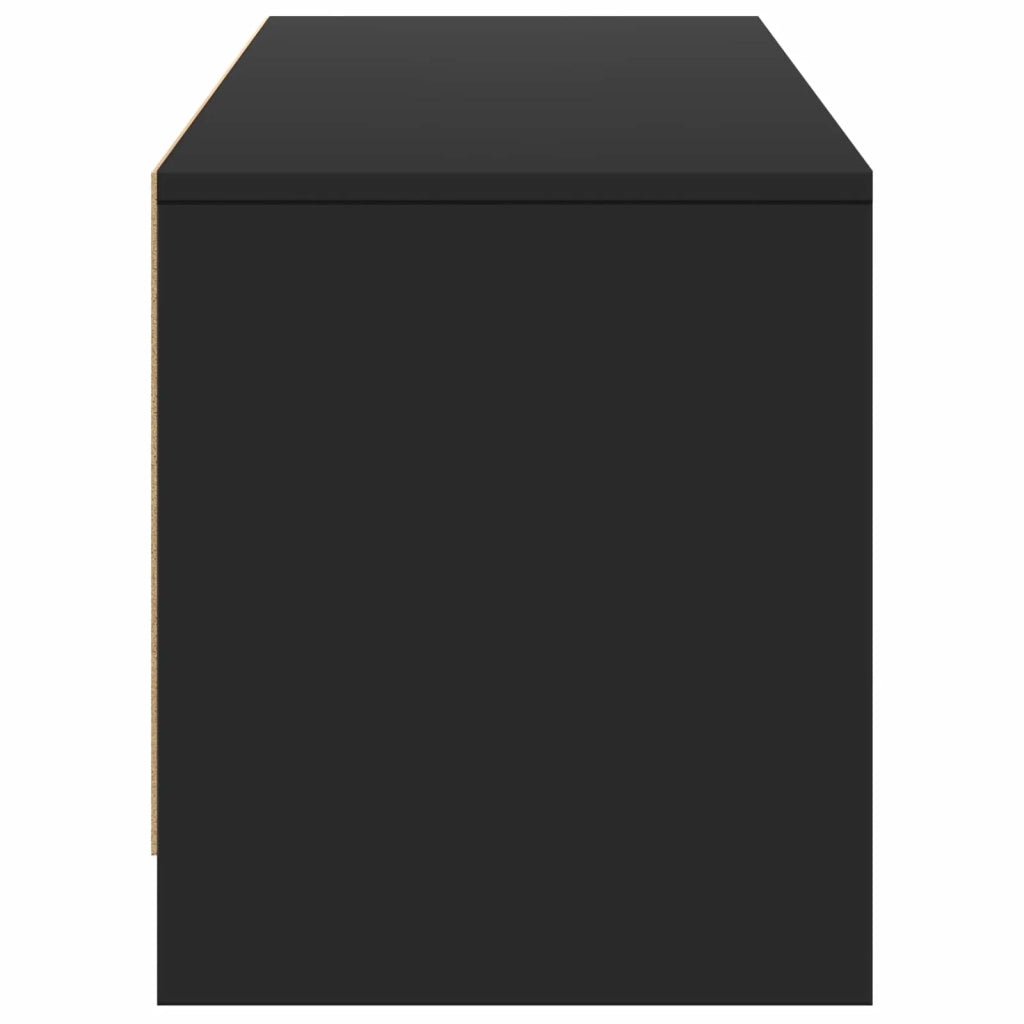 Mobile TV con LED Nero 165 x 34 x 40 cm Legno ingegnerizzato 3418717
