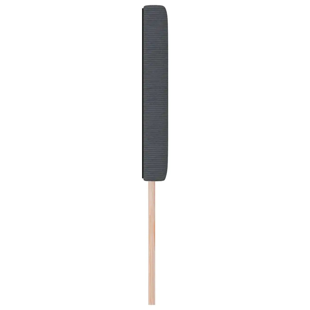 Testiera LED con testiera Grigio scuro 144 cm Tessuto in Cords 3338026