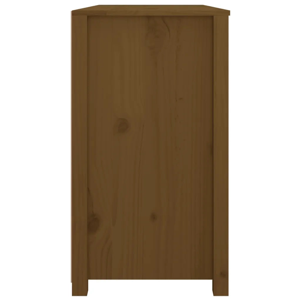 Armadietto Ambra 100x40x72 cm in Legno Massello di Pino