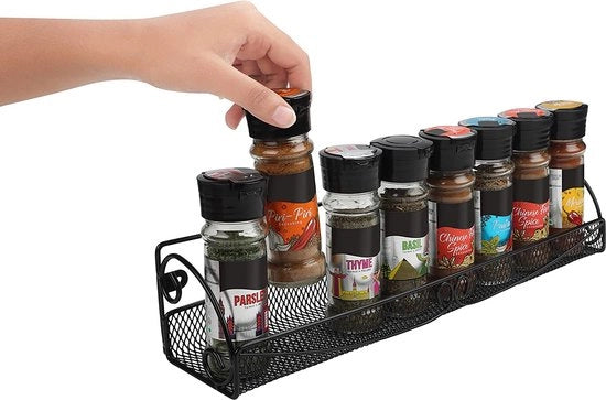 Rack per spezie per conservazione di contenitori di spezie organizzatore di spezie