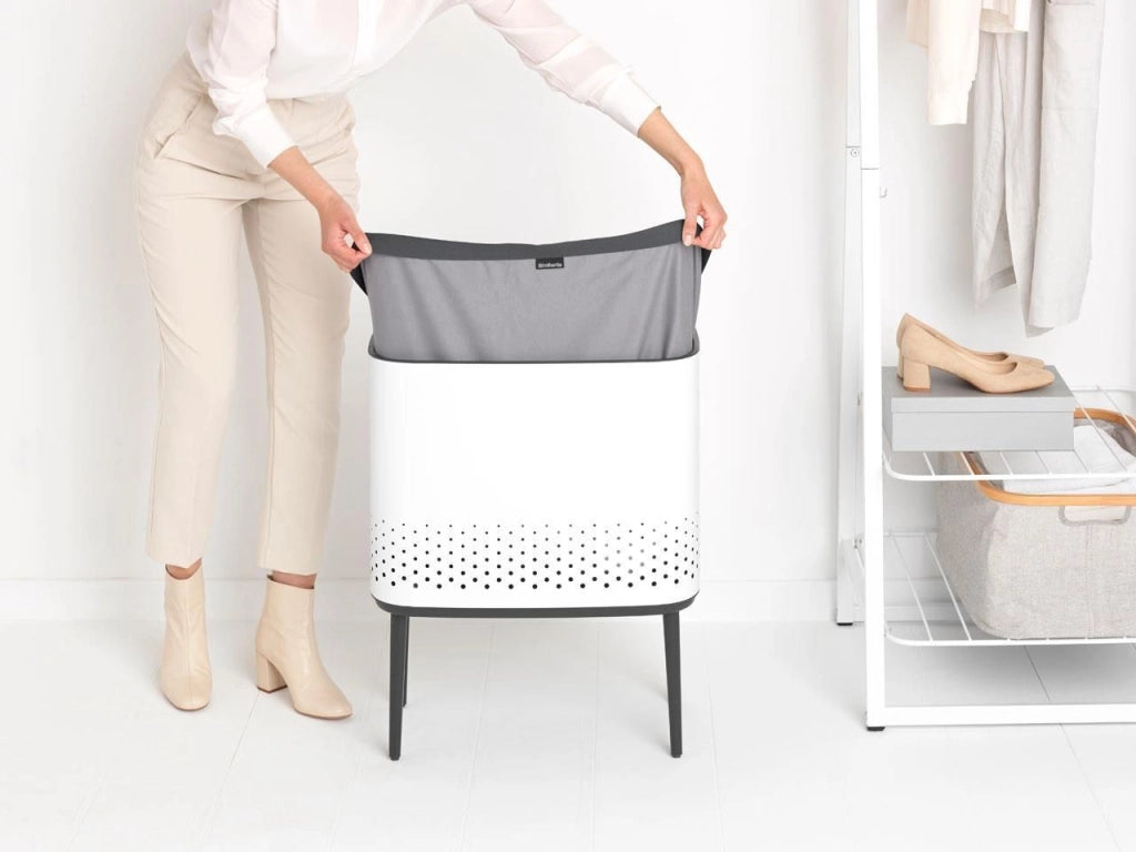 Brabantia 200502 porta biancheria 60 L Rettangolare MDF Bianco