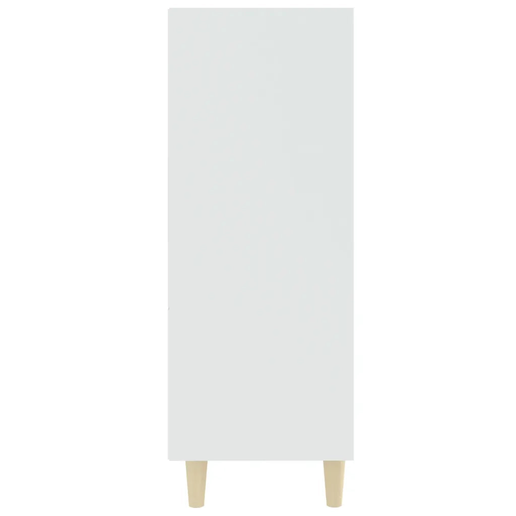 Credenza Bianca 69,5x32,5x90 cm in Legno Multistrato 812240