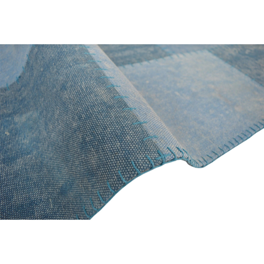 Tappeto Vintage Lyrical 110 in Cotone Blu