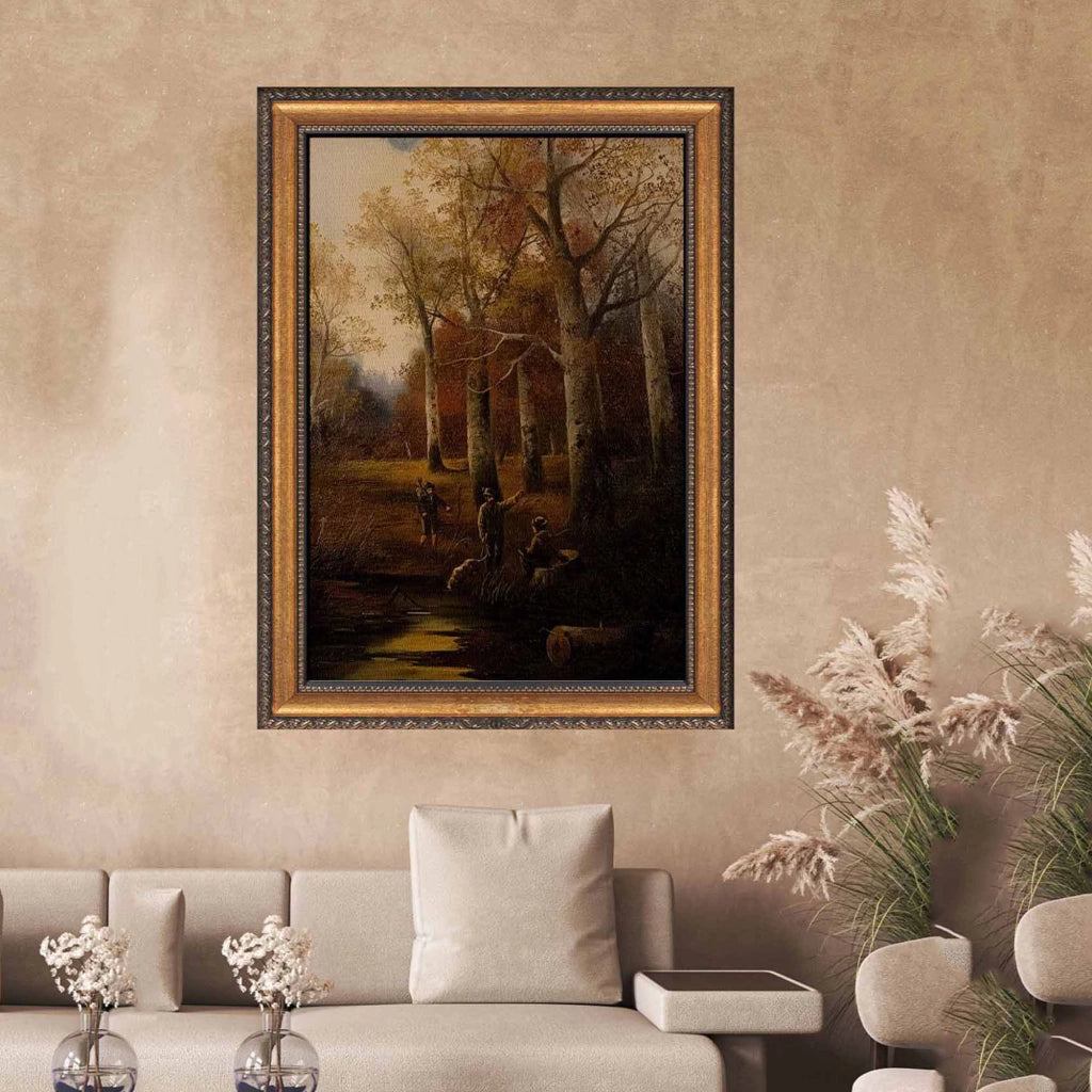 Narega, Quadro Materiale Struttura in Tessuto, 40x60h cm Multicolore