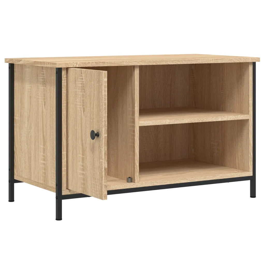 Mobile Porta TV Rovere Sonoma 80x40x50 cm in Legno Multistrato 832769