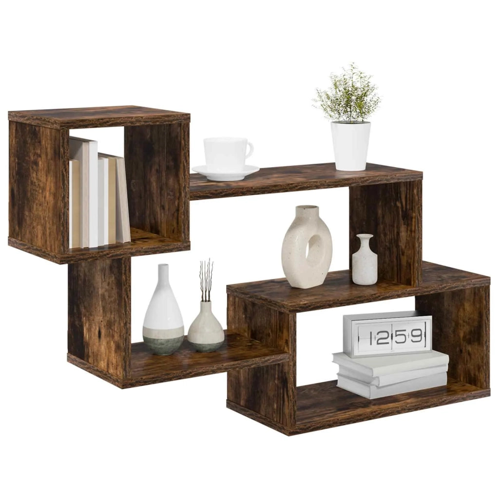 Mensola sospesa A parete Marrone 87 x 20 x 55 cm 8012096