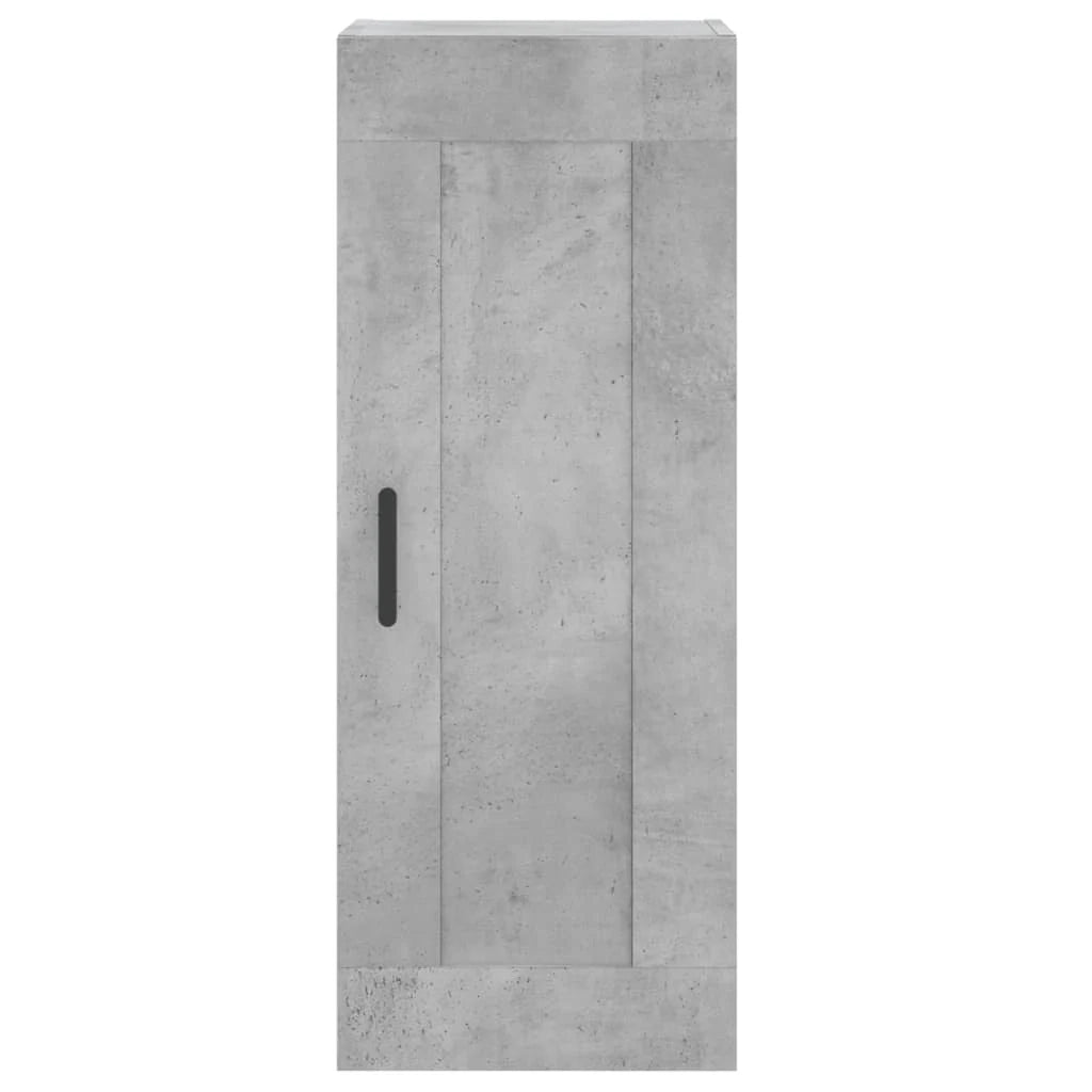 Buffet credenza cassettiera mobiletto mobile contenitore organizer cucina soggiorno salotto alto 34,5 x 34 x 180 cm legno ingegnerizzato grigio 02_0034388