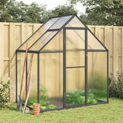 vidaXL Telaio Serra con Base Antracite 169x114x195 cm in Alluminio