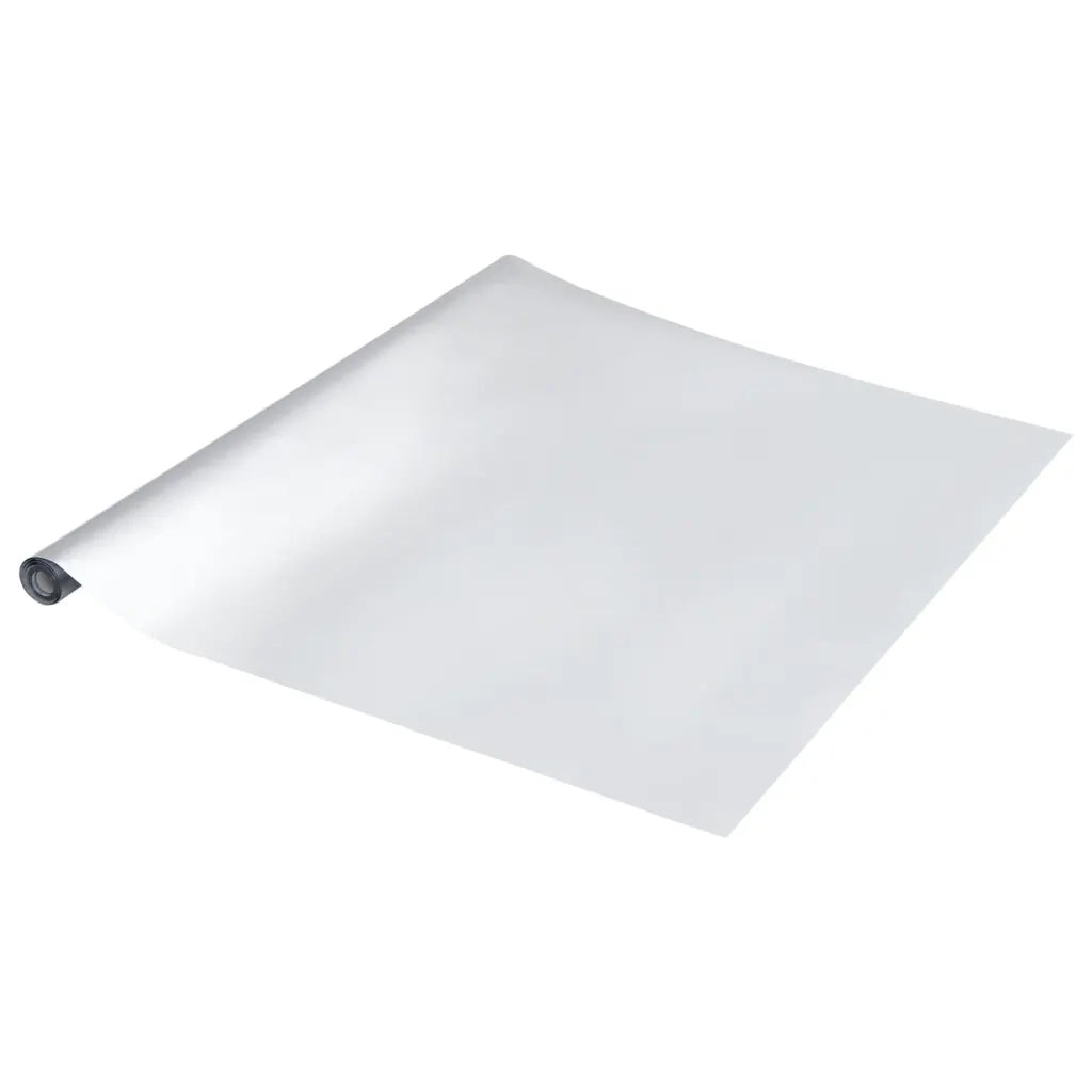 Adesivi per Mobili Autoadesivi Argento 90x500 cm in PET CFW6364133