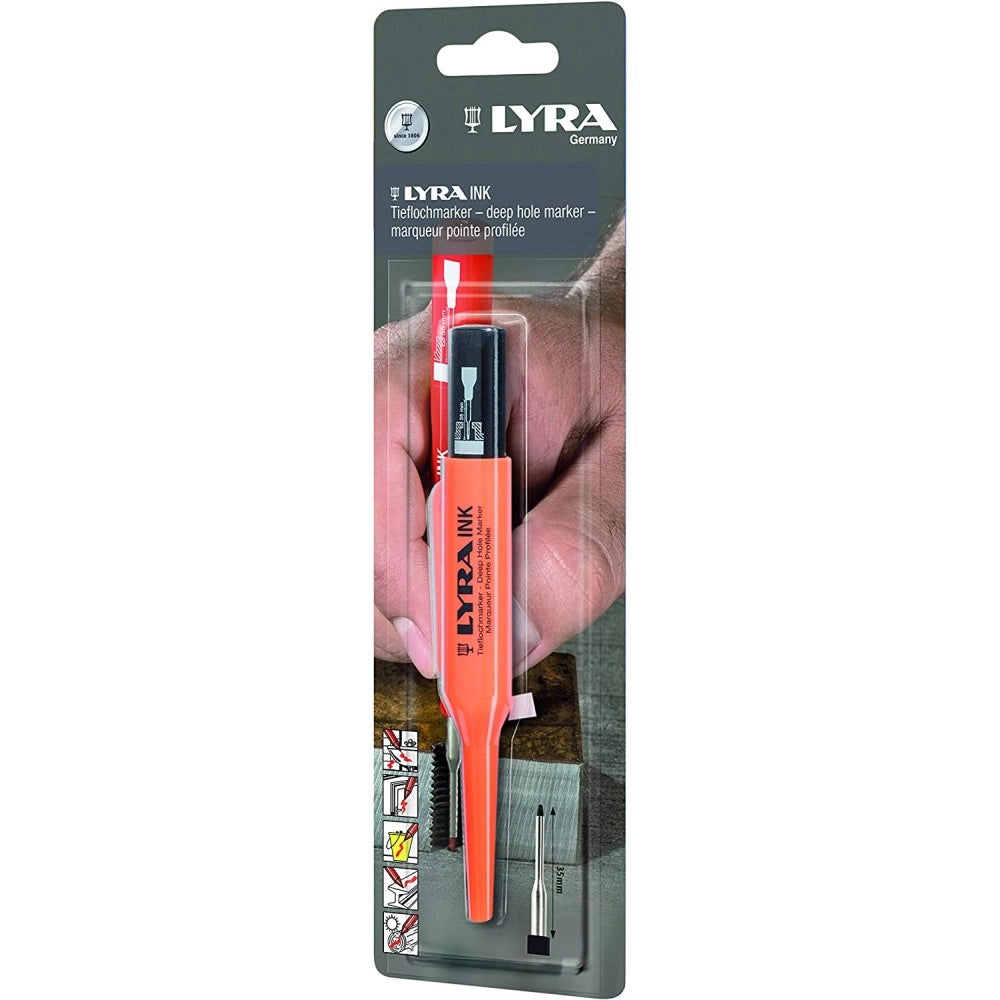 Lyra ink paint pennarello nero punta extra fine