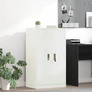 Armadio Bianco 60 x 40 x 105 cm Acciaio 891735