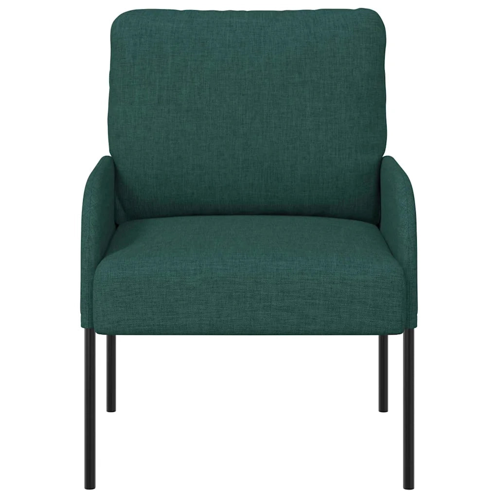 Divano | Divano da soggiorno | Sofa con cuscino 55cm Verde Scuro Legno compensato