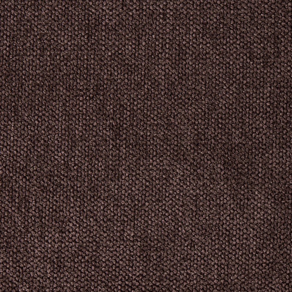 Pouf quadrato in tessuto marrone scuro imbottitura di qualità decorativo stile Moderno per soggiorno