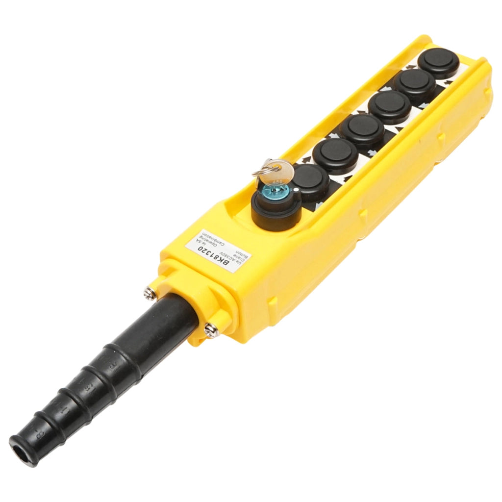 Telecomando industriale a 6 comandi e contatto generale con chiave 380V Breckner Germany