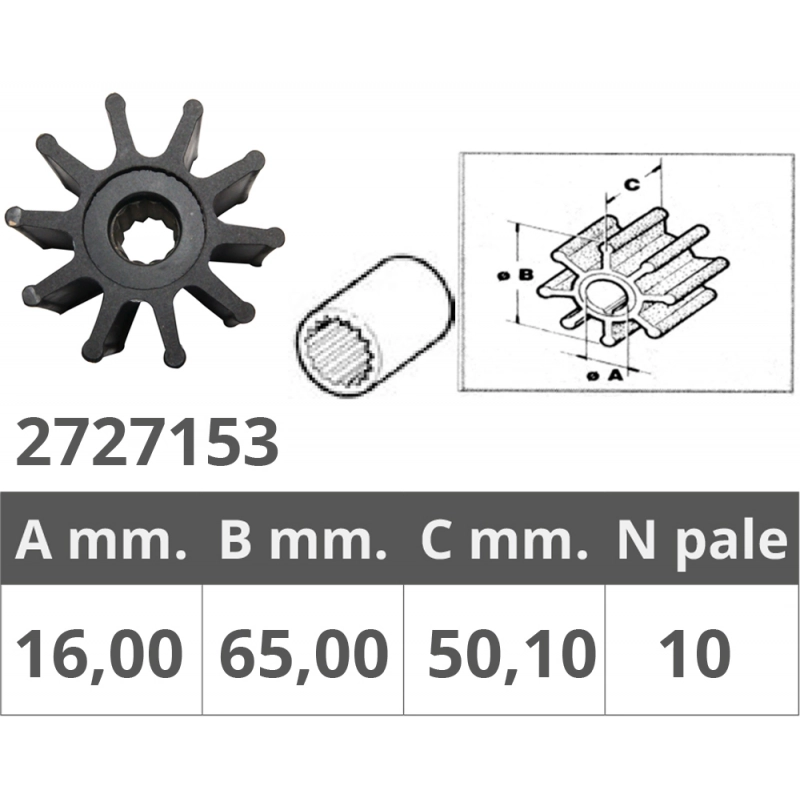GIRANTE UNIVERSALE UNIVERSAL IMPELLER