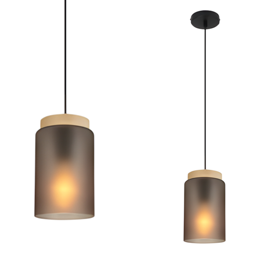 Lampada APP1810-1CP Frosted Grey