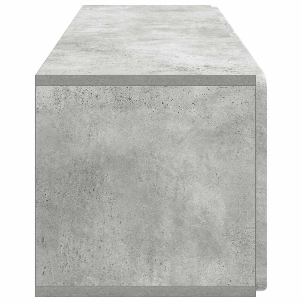 Mobile Porta TV da Muro Grigio Cemento 98 x 31 x 30 cm 898388
