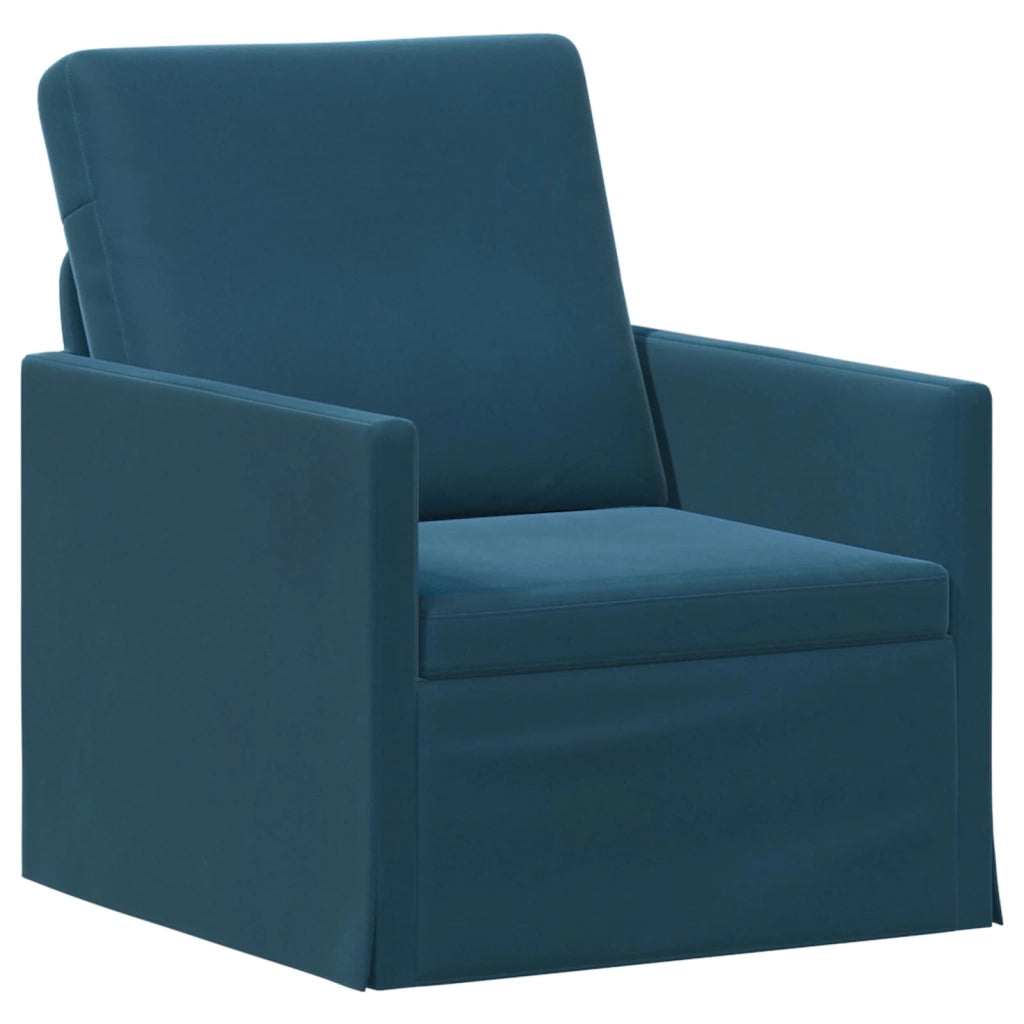 Set di divani 2 pcs Blu Velluto (V) 3433238