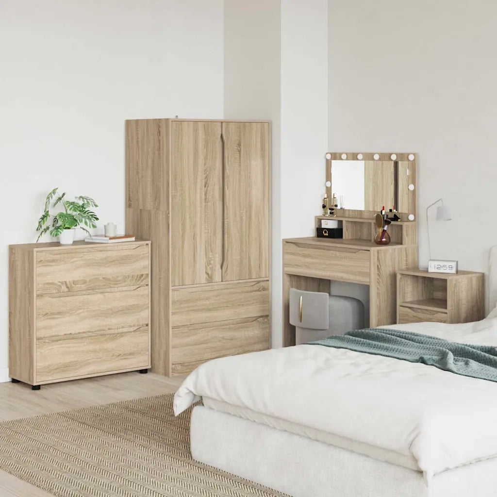 Armadio Rovere Sonoma 80 x 31 x 81 cm Legno multistrato