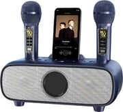 Kit di karaoke per adulti - Kit di karaoke con 2 microfoni - Kit di karaoke per TV - Kit di karaoke con microfono a radio