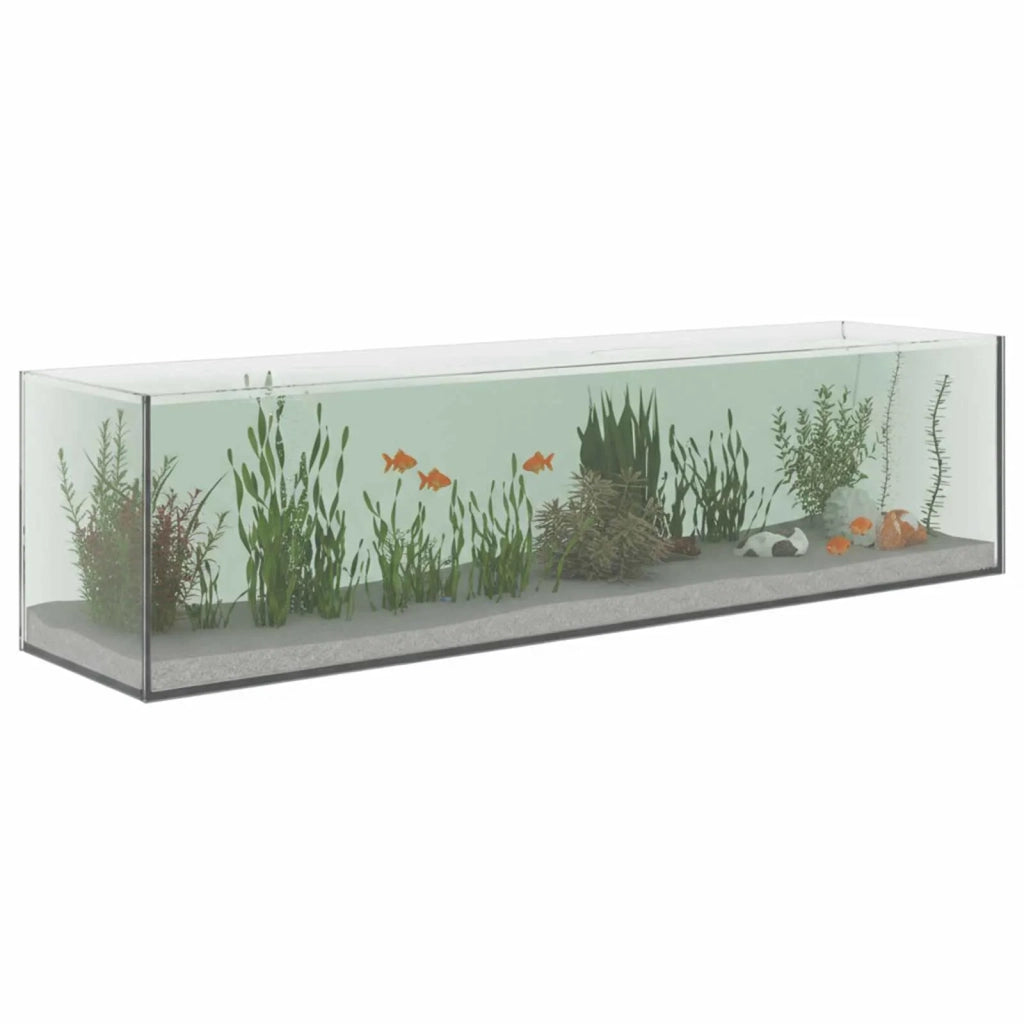 Acquario con archiviazione Trasparente 80 x 20 x 20 cm Vetro 42020386
